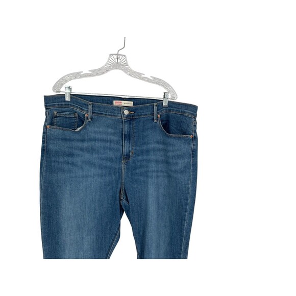 Levi Strauss Jeans Women's Size 20W Blue Mid-Rise Bootcut Signature - Picture 2 of 6